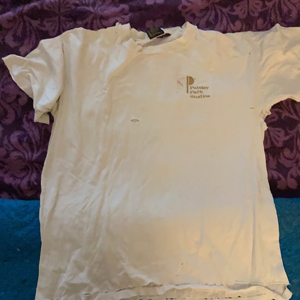 Vintage Prince Paisley Park Studios employee shirt